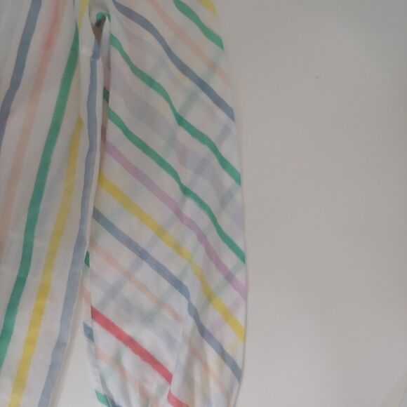 Marc O'Polo Women's Long Sleeve Light Blouse Pastel Stripes Size S - Picture 5 of 10